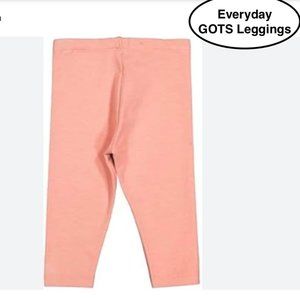 PO.P Everyday GOTS Baby Leggings-Coral